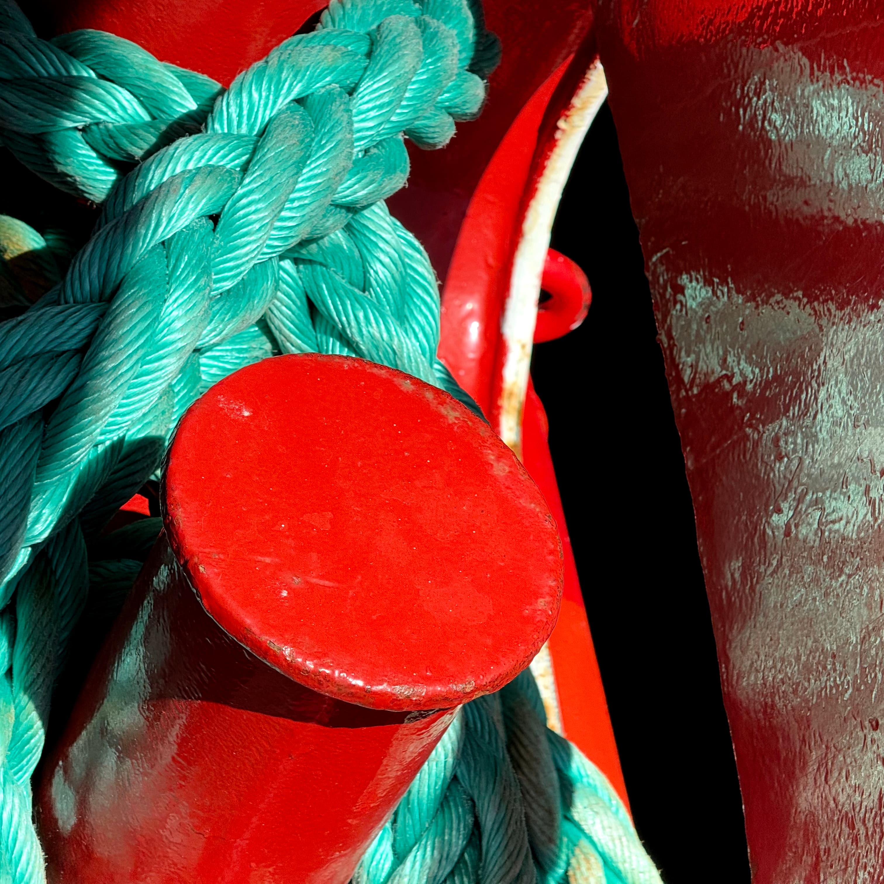 Walking Through Liquid Sunset